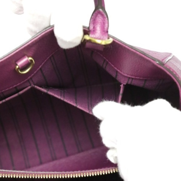 Louis Vuitton Monogram Montaigne MM 2way Purple Handbag - Picture 16 of 16